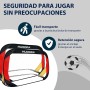 HUDORA Conjunto De 2 Porterías De Fútbol Plegables I Set de Porterías de Fútbol Plegables para Niños y Adultos I con Bolsa de
