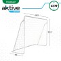 AKTIVE 49043 - Portería fútbol niños con lona de entrenamiento, Porterías de fútbol para jardín 182x91x122cm, Entrenamiento