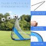 Bnlei Porteria Futbol Niños Plegable, Porterias de Futbol para Niños, Portería de Futbol para Jardin, 4 Modos Entrenamiento