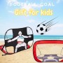 Lubibi Portería de Fútbol Plegable 2 en 1 para Niños, Portátil con Bolsa de Transporte, Red de Entrenamiento Al Aire Libre para