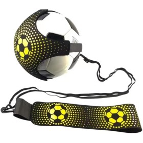 XPEX Entrenador de fútbol Equipo de banda elástica para entrenamiento individual con cinturón ajustable para niños