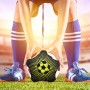 XPEX Entrenador de fútbol Equipo de banda elástica para entrenamiento individual con cinturón ajustable para niños