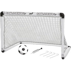 Sport1 Portería de fútbol Goal Striker - Portería de fútbol Plegable y transportable - Juegos de Exterior para niños jardín/casa