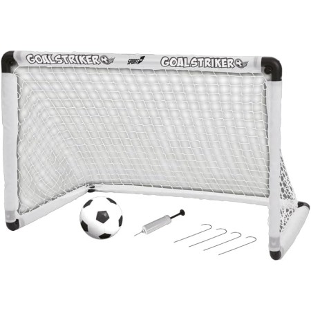 Sport1 Portería de fútbol Goal Striker - Portería de fútbol Plegable y transportable - Juegos de Exterior para niños jardín/casa