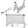 Sport1 Portería de fútbol Goal Striker - Portería de fútbol Plegable y transportable - Juegos de Exterior para niños jardín/casa