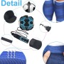 YanBous Ayuda de Entrenamiento de Fútbol Solo, Entrenador de Patadas con Cinturón Ajustable, Incluye Rodilleras, Accesorios de