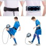 YanBous Ayuda de Entrenamiento de Fútbol Solo, Entrenador de Patadas con Cinturón Ajustable, Incluye Rodilleras, Accesorios de