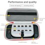 Lemxiee Funda para Nintendo Switch 2 Accesorios + [2 Pieza] Cristal Templado para Nintendo Switch 2 (2025) Protector
