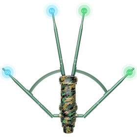 WAVLINK AC1200 Repetidor WiFi Largo Alcance Camuflaje/Amplificador WiFi Larga Distancia Support PoE/Dual-Banda 2.4+5G/4 Antena