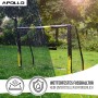 Apollo Goal Master - Portería de fútbol para niños y adultos, ideal para el jardín, portería de fútbol para futbolín, disponible