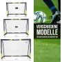 Apollo Goal Master - Portería de fútbol para niños y adultos, ideal para el jardín, portería de fútbol para futbolín, disponible