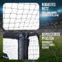 Apollo Goal Master - Portería de fútbol para niños y adultos, ideal para el jardín, portería de fútbol para futbolín, disponible