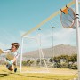 Top Bins Soccer Target Goal, 17.7 Inch Diameter Soccer Target for Goal Training Football Soccer Target Net Practice Equipment to