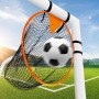 Top Bins Soccer Target Goal, 17.7 Inch Diameter Soccer Target for Goal Training Football Soccer Target Net Practice Equipment to