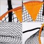 Top Bins Soccer Target Goal, 17.7 Inch Diameter Soccer Target for Goal Training Football Soccer Target Net Practice Equipment to