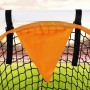 Top Bins Soccer Target Goal, 17.7 Inch Diameter Soccer Target for Goal Training Football Soccer Target Net Practice Equipment to