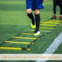 VIKILON 21 Piezas Accesorios, Kit Fútbol para Niños, Coordinación Escalera de Entrenamiento, Equipo de Escalera de Agilidad y