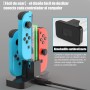 Base de Carga para Switch,[4 en 1] Diyife Cargador para Nintendo Switch Joy,Cargador del Controlador, Estación de Carga de