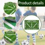 Football Training Mat, Non Slip Soccer Skills Training Mat, Non-Slip Shock Dribble Silent Soccer Sports Mat, Football Training