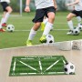 Football Training Mat, Non Slip Soccer Skills Training Mat, Non-Slip Shock Dribble Silent Soccer Sports Mat, Football Training
