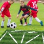 Football Training Mat, Non Slip Soccer Skills Training Mat, Non-Slip Shock Dribble Silent Soccer Sports Mat, Football Training