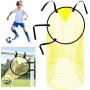 ATSGJLZN Portería de Futbol para Niños,Porterías de Futbol Portatil Niños para una Mayor Precisión de Disparo (45 x 60 cm,