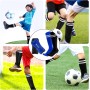 Youery Espinilleras para niños de fútbol, espinilleras de fútbol para hombres y adolescentes, transpirables, ligeras,