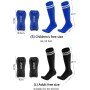 Youery Espinilleras para niños de fútbol, espinilleras de fútbol para hombres y adolescentes, transpirables, ligeras,