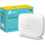 [2024 Nuevo] TP-Link TL-MR105| Router 4G LTE (Cat 4), Router 3G/4G Velocidad de Red hasta 300Mpbs, MicroSim, Puerto Ethernet