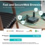 GL.iNet GL-BE3600 (Slate 7) Routers de Viaje Portátil, Gigabit Wi-Fi 7 Bolsillo de Doble banda, Compatible con OpenVPN y