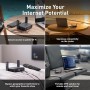 GL.iNet GL-BE3600 (Slate 7) Routers de Viaje Portátil, Gigabit Wi-Fi 7 Bolsillo de Doble banda, Compatible con OpenVPN y