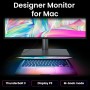BenQ PD3225U Monitor 32 Pulgadas 4K Mac y diseñadores, 3840x2160 UHD, IPS de 2000:1, Thunderbolt 3, Display P3, DCI-P3, sRGB,