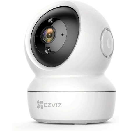 EZVIZ Cámara Vigilancia WiFi Interior 360º, 1080P Camara Vigilancia Bebe/Mascotas, Visión Nocturna, Audio Bidireccional,