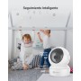 EZVIZ Cámara Vigilancia WiFi Interior 360º, 1080P Camara Vigilancia Bebe/Mascotas, Visión Nocturna, Audio Bidireccional,