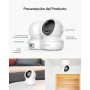 EZVIZ Cámara Vigilancia WiFi Interior 360º, 1080P Camara Vigilancia Bebe/Mascotas, Visión Nocturna, Audio Bidireccional,