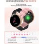 Sanorum Reloj Inteligente Mujer con Llamadas, 1.27'' Smartwatch Mujer Función Femenina, 120+ Modos Deportivos, 24H Pulsometro,