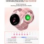 Sanorum Reloj Inteligente Mujer con Llamadas, 1.27'' Smartwatch Mujer Función Femenina, 120+ Modos Deportivos, 24H Pulsometro,