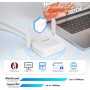 WAVLINK AX3000 Wi-Fi 6 Router VPN portátil de viaje, alimentación USB-C de bolsillo Gigabit LAN WAN, OpenVPN, WireGuard,