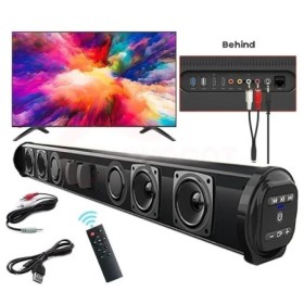 Sistema de altavoces inalámbricos con barra de sonido Bluetooth, altav