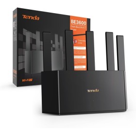 [Nuevo] Tenda RE3L Wi-Fi 7 Router BE3600 de Doble Banda, WiFi Mesh, 3 x Puertos Gigabit WAN/LAN, 5 Antenas Verticales, 4K-QAM,