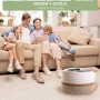 BELMIN Cesta Almacenaje XL – 50x33cm – Cesta Decorativa con Asas, Ideal para Cesta Ropa, Cestas Almacenaje Juguetes, Cesto Ropa