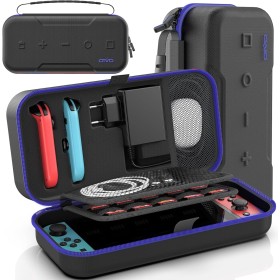 OIVO Funda para Nintendo Switch/OLED, Funda de Transporte para Consola y Accesorios de Nintendo Switch, Funda de Viaje Switch