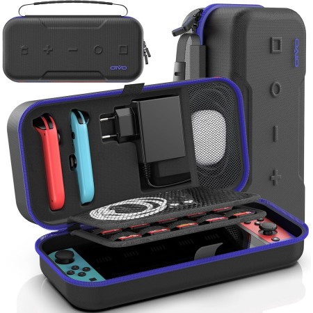 OIVO Funda para Nintendo Switch/OLED, Funda de Transporte para Consola y Accesorios de Nintendo Switch, Funda de Viaje Switch