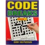 Libro de rompecabezas Code Breaks Jumbo – Libros 1 y 2, 258 rompecabezas