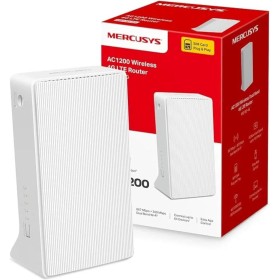 [Nuevo 2024] Mercusys MB130-4G - Router 4G SIM, LTE CAT4, Wi-Fi AC1200, Compatible con Todos los operadores, FDD y TDD,