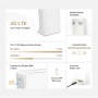 [Nuevo 2024] Mercusys MB130-4G - Router 4G SIM, LTE CAT4, Wi-Fi AC1200, Compatible con Todos los operadores, FDD y TDD,