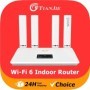 Enrutador TIANJIE R611 4G con WiFi 6,4 antenas externas, enrutador LTE