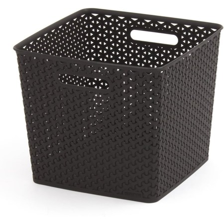 Curver - Cesta Organizadora Multiusos MyStyle S 4L. con Asas, Blanco (Off White)