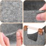 HONGTAISHENG Cesta de fieltro XL Cesta de leña Plegable Bolsa de fieltro como cesta de la compra, madera, periódico o leña (Gris