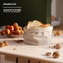 draadwerk® Cesta de pan de tela, cesta para panecillos, cesta de almacenamiento, cesta de desayuno, cesta de almacenamiento de